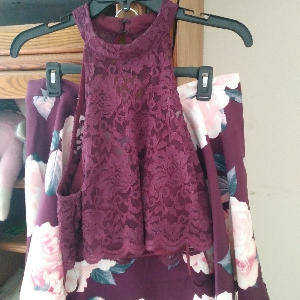 Two piece dress